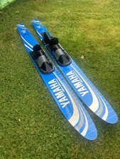 Blue Yamaha wave runner water