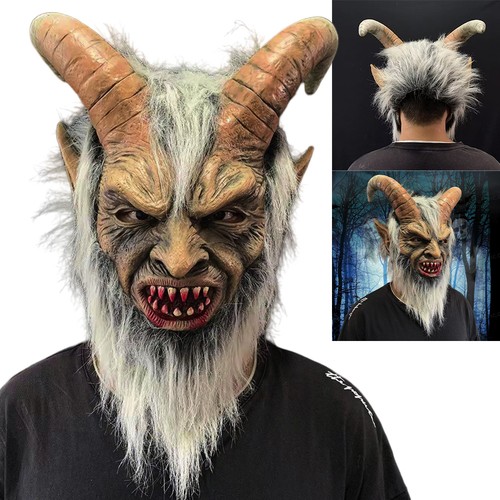 Sheep horn devil head men - sheep's, men's