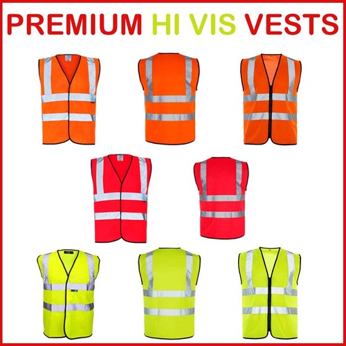 Vis vest yellow orange high - hi,