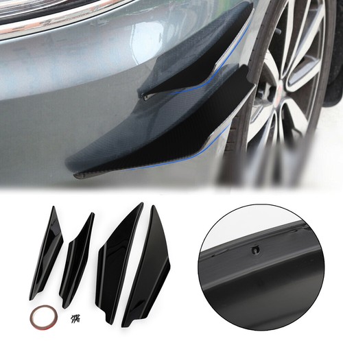 4pcs universal gloss black car - black,