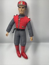 Vintage Captain Scarlet 2001  15” Talking Plush Working Condition Missing Gun