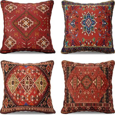 X4 Red Bohemian Tribal Ethnic