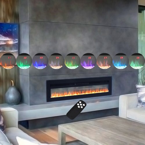 Electric fireplace led - electric,