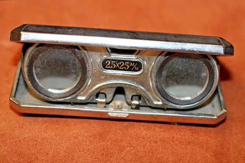 Folding pocket binoculars - folding,
