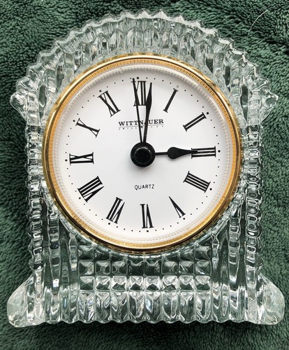 Waterford crystal clock - crystal,