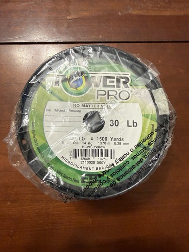 Power pro braided line - power,