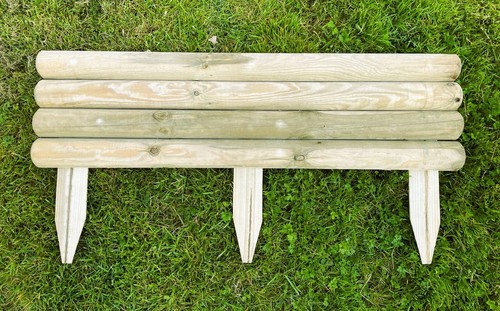 Horizontal wooden log - horizontal,