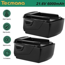 2X 21.6V 6Ah Li-ion Battery for Hilti B22 B22/1.6 B22/2.6 B22/3.3 WSR 22-A SF 22-A