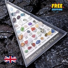 36pcs Natural Gemstone Crystal