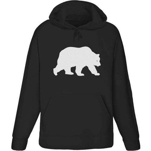 Grizzly bear adult hoodie - 'grizzly,