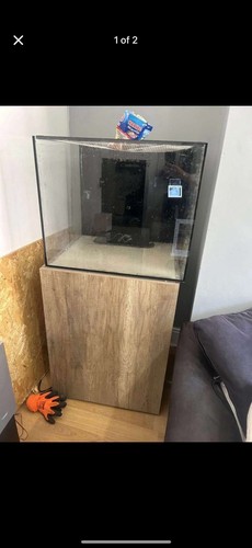 Aqua salt water fish tank - water,