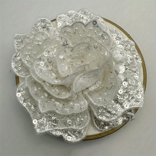 Sequin beaded flower - sequin,