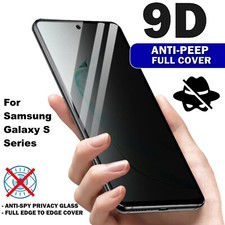 Privacy Tempered Glass Screen Protector For Samsung S20 S21 S22 S23 FE Plus