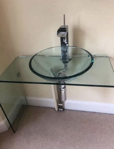 Glass sink and - sink,