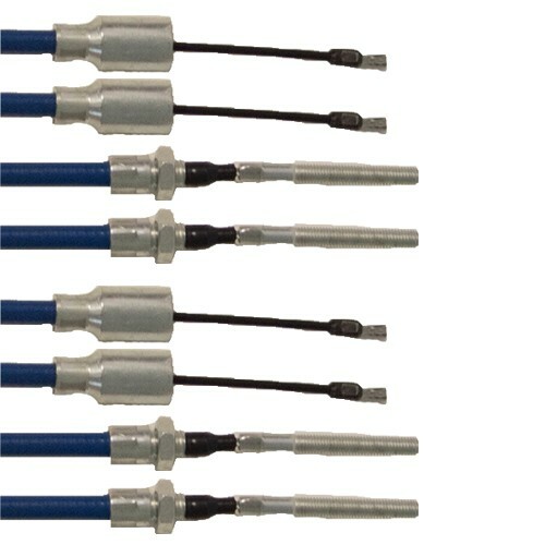 Long life brake cable set - long,