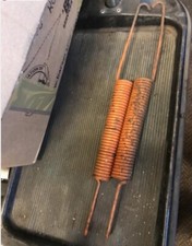 Late VW Type 3 Hood Bonnet Springs Genuine originals used fastback squareback