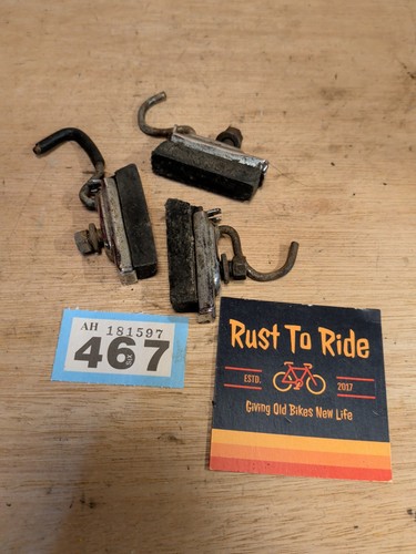 Vintage bicycle brake pads - vintage,