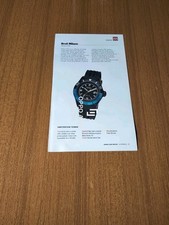 BREIL MILANO MANTA 1970 & MEDITERRANEAN WATCH WATCH DATA SHEET