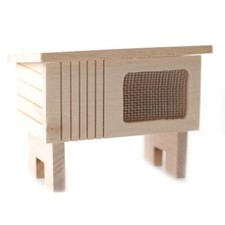 Dolls House Bare Wood Rabbit