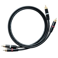 VAN DAMME Pro Grade XKE Interconnect Stereo PAIR Cables Neutrik REAN Phono RCA