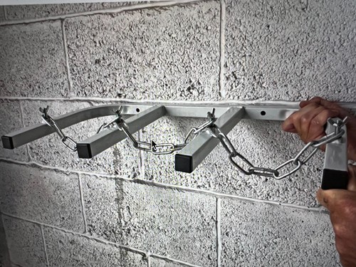 Triple oxygen wall bracket for - triple,