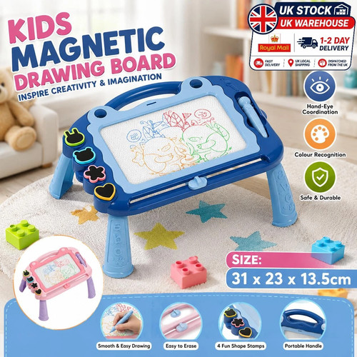 Kids magnetic drawing board - kids,