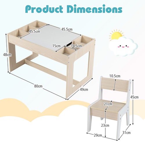 Multifunctional kids table - multifunctional, &