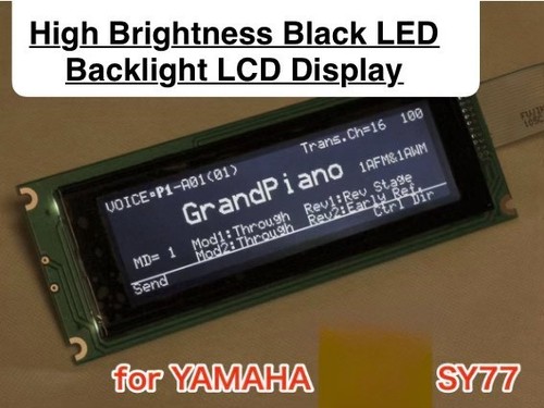 Yamaha sy77 lcd - yamaha, black