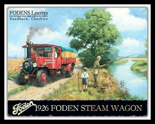 Foden steam wagon - wagon, farm