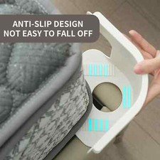 4/8PCS Lock Sheet Holders Keep Sheets Tight Heavy Duty Straps Fit All Mattresses