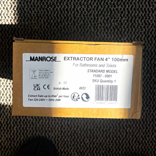 Manrose standard model - standard,