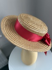 Laura Ashley Vintage Straw Hat