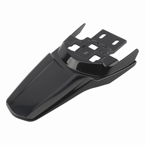 Motorcycle fender black - black, carbon