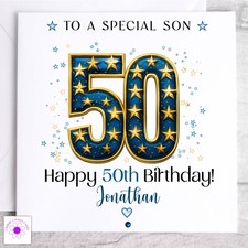 Personalised 50th Birthday