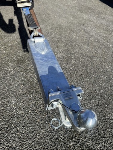 Galvanised forklift trailer - galvanised,
