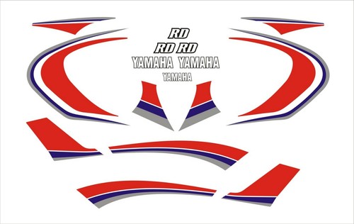 Yamaha x decal kit - rd,