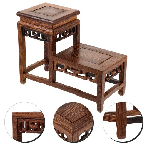 Oriental wooden display risers - oriental,