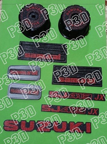 Red kit moulding plates - kit,