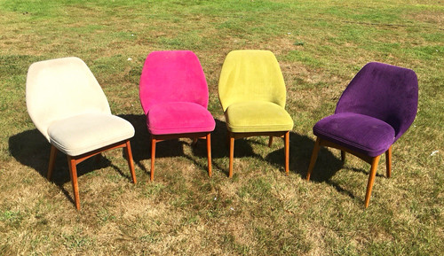 Vintage ben chairs set - chairs,set, 4