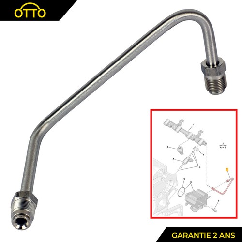 High pressure fuel pump hose - high,