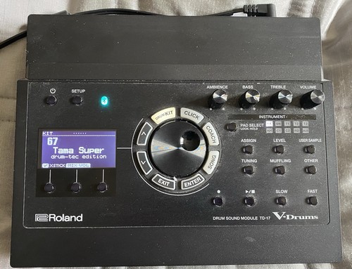 Roland drums 17 sound - roland, td-17