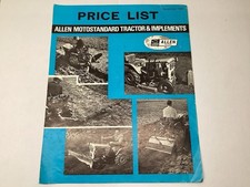 Allen Motostandard Tractor