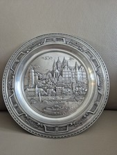 Vintage WMF Pewter Wall Plate