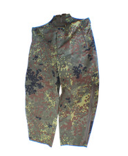 German Army Flecktarn Waterproof Trousers Military Surplus MVP Airsoft Bushcraft