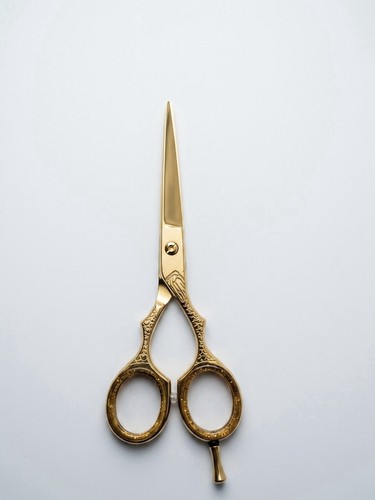 24k gold peacock engraved hair - 24k,