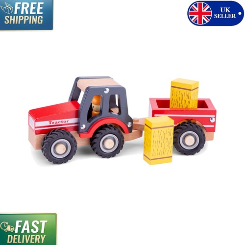 Compliant wooden tractor - compliant, with
