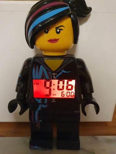 Lego alarm clock lucy - clock,