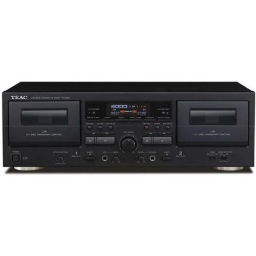 Teac w1200 twin cassette deck - w1200,