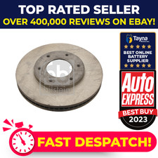 2x Brake Discs Pair Vented