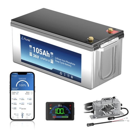 Fiunie 68kwh 36v 105ah - 7.68kwh,